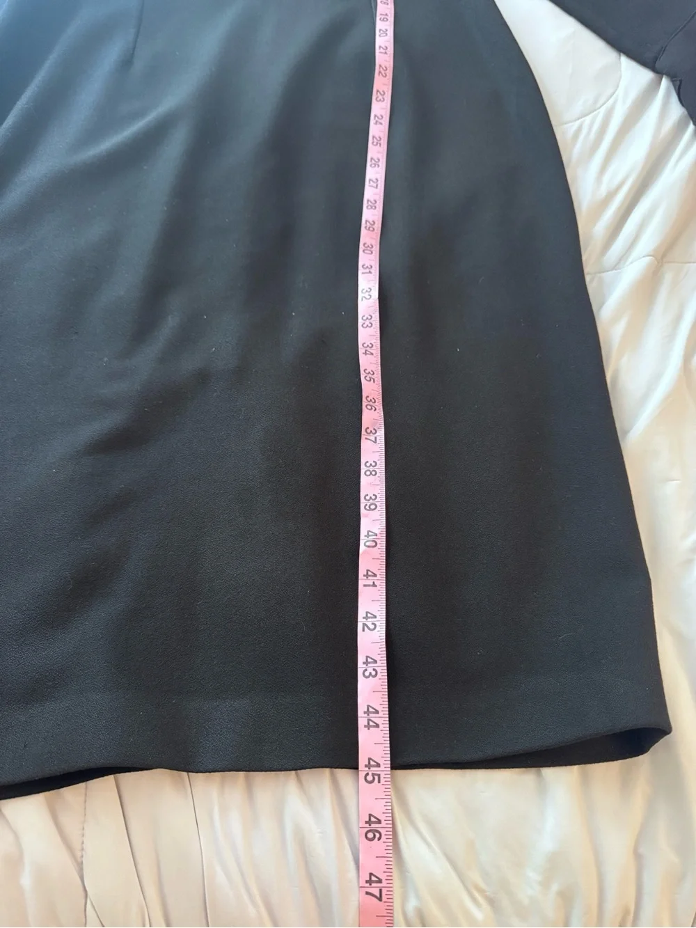 Roland Mouret Black Long Sleeve Draped Neck Dress - Picture 14 of 14